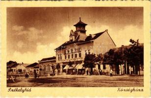 Székelyhíd, Sacueni; községháza / town hall