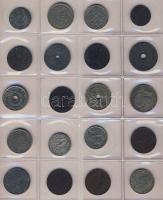 863db jó világpénz tétel, igen sok tengerentúllal, régi és új + 108db Ag pénz (többek között 10db Ho...