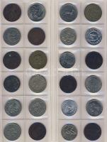 863db jó világpénz tétel, igen sok tengerentúllal, régi és új + 108db Ag pénz (többek között 10db Ho...