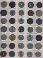 863db jó világpénz tétel, igen sok tengerentúllal, régi és új + 108db Ag pénz (többek között 10db Ho...