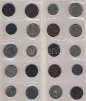 863db jó világpénz tétel, igen sok tengerentúllal, régi és új + 108db Ag pénz (többek között 10db Ho...