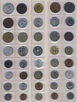 863db jó világpénz tétel, igen sok tengerentúllal, régi és új + 108db Ag pénz (többek között 10db Ho...