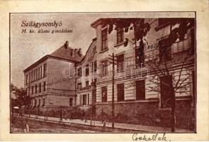 1944 Szilágysomlyó, Simleu Silvaniei; M. kir. állami gimnázium / grammar school (EK)