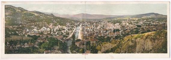 Sarajevo. 2-tiled folding panoramacard (r)