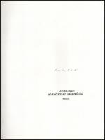 Lator László: Az egyetlen lehetőség. Versek. Varga Hajdú István grafikus, festőművész illusztrációiv...