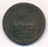 Moldávia/Havasalföld 1772-1774. 2p / 3k Br T:3 Moldavia/Wallachia 1772-1774. 2 Para / 3 Kopecks Br C:F Krause C#3