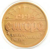 1999. "Róma" aranyozott Cu-Ni, részben kézzel festett emlékérem" (40mm) T:PP 
1999. ...