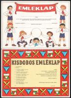 cca 1970 7 db szocreál oklevél, nagyrészt kitöltetlen