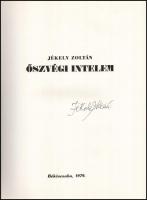 Jékely Zoltán: Őszvégi intelem. Varga Hajdú István illusztrációival. Békéscsaba, 1979., Megyei Könyv...