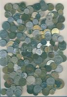 1 kg vegyes fémpénz egész világ, régi és új
