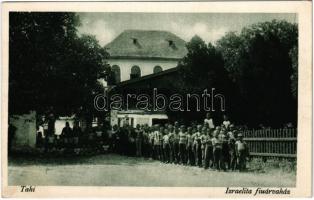 Tahi, Tahitótfalu; Izraelita zsidó fiúárvaház. Özv. Rauchmann Manóné kiadása