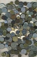 1kg vegyes fémpénz, egész világ, régi és új