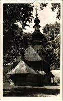 1943 Szolyva, Svalava, Svaljava, Szvaljava, Svaliava; Görögkeleti ortodox fatemplom / Orthodox wooden church