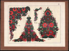 Matyó szűrhímzések. A szűrszabó ipar remekei tizenhat színes táblán. Összeáll.: Györffy István. A Ma...