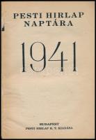 1941 Pesti Hírlap naptára 1941 Erdély. Bp., 1941, Pesti Hírlap Rt., 160 p. Fekete-fehér képekkel ill...