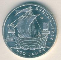 NSZK 2006. 10€ Ag "Städtehanse hajó" T:BU Tanúsítvánnyal!