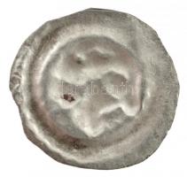 1180-1240. Bracteata Ag "III. Béla - IV. Béla" (0,31g) T:1-,2 patina Hungary 1180-1240. Br...