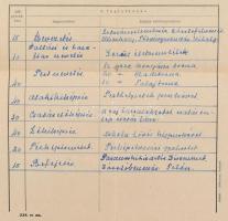 1944 6 db katonai vonatkozású irat