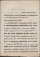 1945 Feljelentés Gestapo-állambiztonsági rendőrség közötti összekötő tiszt ellen + a feljelentő fejléces papírja