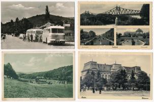 29 db RÉGI történelmi magyar város képeslap vegyes minőségben / 29 pre-1945 historical Hungarian town-view postcards in mixed quality from the Kingdom of Hungary