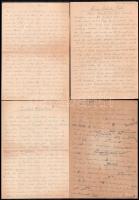 cca 1942 Német katonai levelek + születési anyakönyvi kivonat