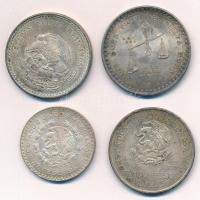 Mexikó 1948. 5P Ag + 1953. 5P Ag + 1959. 1P Ag "Függetlenség" + 1979. 1O Ag (33,6g/0.925) ...