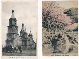 5 db RÉGI japán képeslap / 5 pre-1945 Japanese postcards