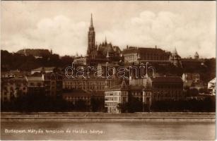 1930 Budapest I. Mátyás templom és Halászbástya