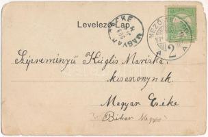 1909 Mezőtelegd, Tileagd; Bihari szénbánya, Biehn János fedél lemez gyára. Wagner V. fényképész / co...