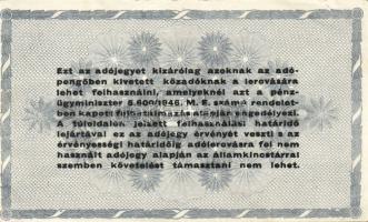 1946. Kis AP tétel, benne 10.000AP (1x), 50.000AP (1x), 100.000AP (1x), 500.000AP (17x), 1000.000AP ...