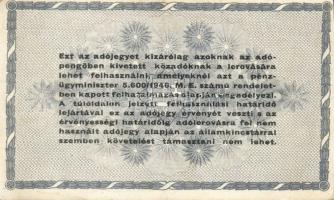 1946. Kis AP tétel, benne 10.000AP (1x), 50.000AP (1x), 100.000AP (1x), 500.000AP (17x), 1000.000AP ...