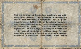 1946. Kis AP tétel, benne 10.000AP (1x), 50.000AP (1x), 100.000AP (1x), 500.000AP (17x), 1000.000AP ...