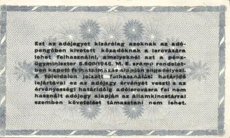 1946. Kis AP tétel, benne 10.000AP (1x), 50.000AP (1x), 100.000AP (1x), 500.000AP (17x), 1000.000AP ...
