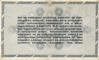 1946. Kis AP tétel, benne 10.000AP (1x), 50.000AP (1x), 100.000AP (1x), 500.000AP (17x), 1000.000AP ...