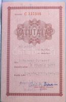 6 db vegyes útlevél