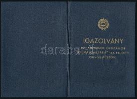 1960 Fényképes igazolvány az "Orvosok Országos Nyilvántartásá"-ba felvett orvos részére