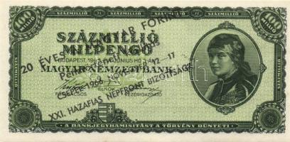 1930-46. 10db pengő, infla bankjegy klf fny-sokkal T:II,III + 2db bankjegy formájára nyomtatott kiál...