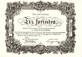 1930-46. 10db pengő, infla bankjegy klf fny-sokkal T:II,III + 2db bankjegy formájára nyomtatott kiál...