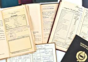 12 db vegyes tanulmányi értesítő