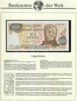 Jó világgyűjtemény az 1930-as évektől, 61db klf bankjegy, dekoratív albumban, ismertetőkkel T:I