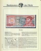 Jó világgyűjtemény az 1930-as évektől, 61db klf bankjegy, dekoratív albumban, ismertetőkkel T:I