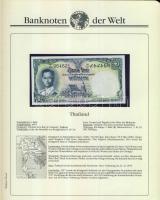 Jó világgyűjtemény az 1930-as évektől, 61db klf bankjegy, dekoratív albumban, ismertetőkkel T:I