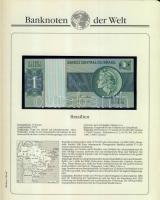 Jó világgyűjtemény az 1930-as évektől, 61db klf bankjegy, dekoratív albumban, ismertetőkkel T:I