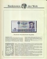 Jó világgyűjtemény az 1930-as évektől, 61db klf bankjegy, dekoratív albumban, ismertetőkkel T:I