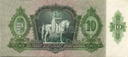 1930-43. 10P "*"-gal, 100P "*"-gal, 1000P mindegyik zöld nyilaskeresztes fny-sal...