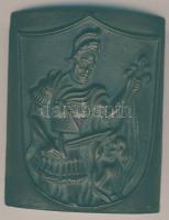 Római katonát ábrázoló Br kisplasztika T:2