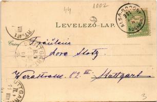 1901 Magyar lakodalom / Ungarischer Hochzeitszug. Kuenstlerpostkarte No. 2268. vonn Ottmar Zieher li...