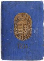 1934 Vitézi zsebnaptár. Összeáll. és kiadja: vitéz Oszlányi Kornél. Bp., Pallas-ny., 1 (címkép, Hort...
