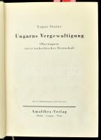 Steier, Lajos: Ungarns Vergewaltigung. Oberungarn unter tschechischer Herrschaft. Mit 87 Abbildungen...