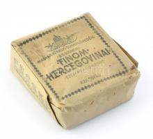 cca 1930 Finom Hercegovinai dohány bontatlan csomag